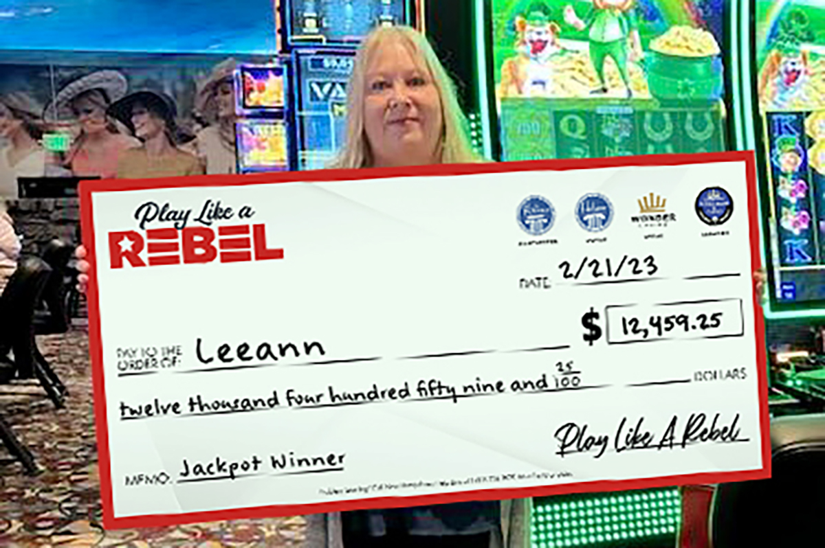 LeAnn $12,459 winner