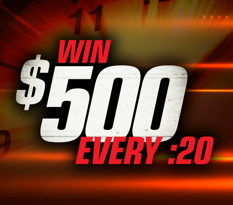 Win $500 Every :20