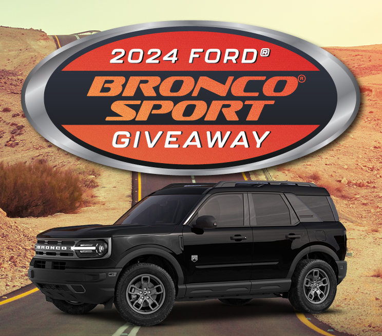Bronco Sport Giveaway