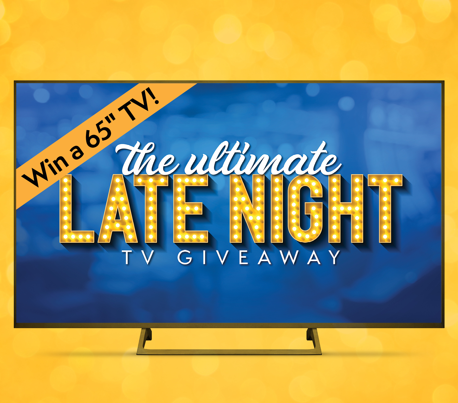 The Ultimate Late Night TV Giveaway