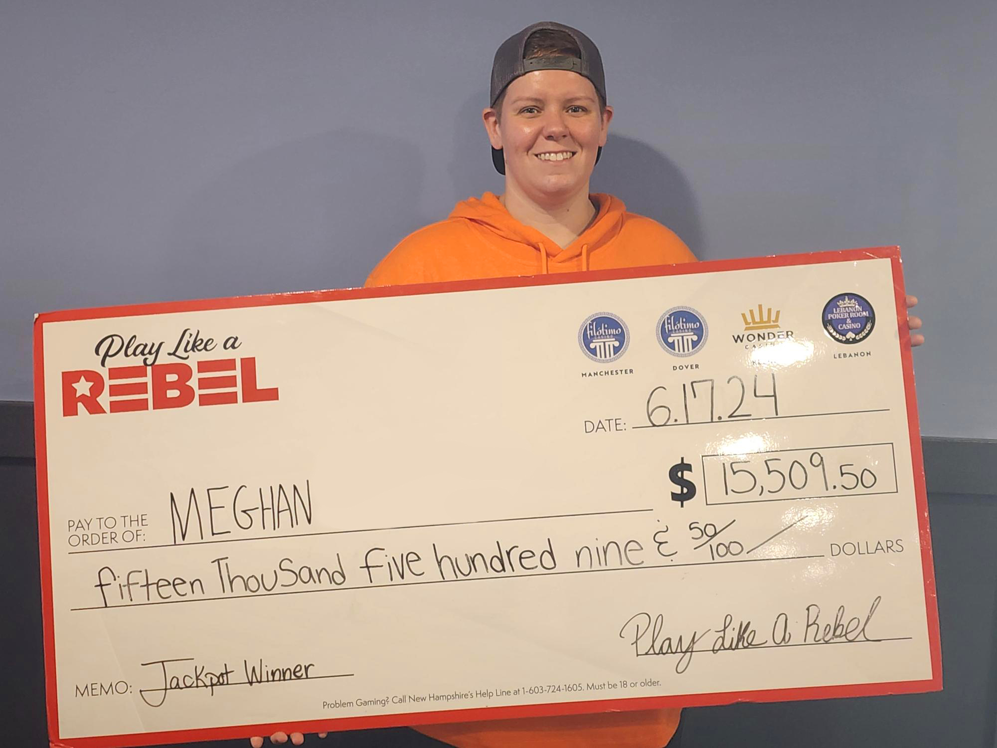 Megan $15,000